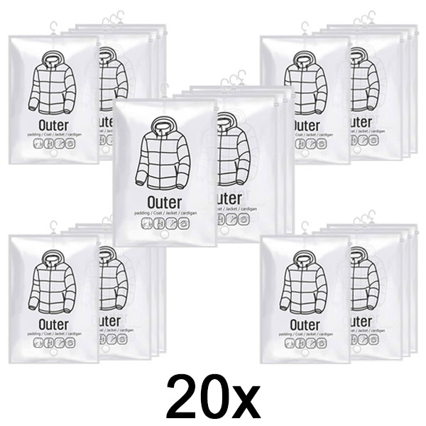 5x Hängende Vakuum-Aufbewahrungsbeutel (4 Stück) | VACUHANG